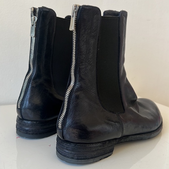 Officine Creative LEXIKON Chelsea Boots Navy Blue Leather Size 39 Women’s - Picture 11 of 11